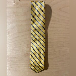 Saddlebred Yellow and Blue Checkered Tie (DY)